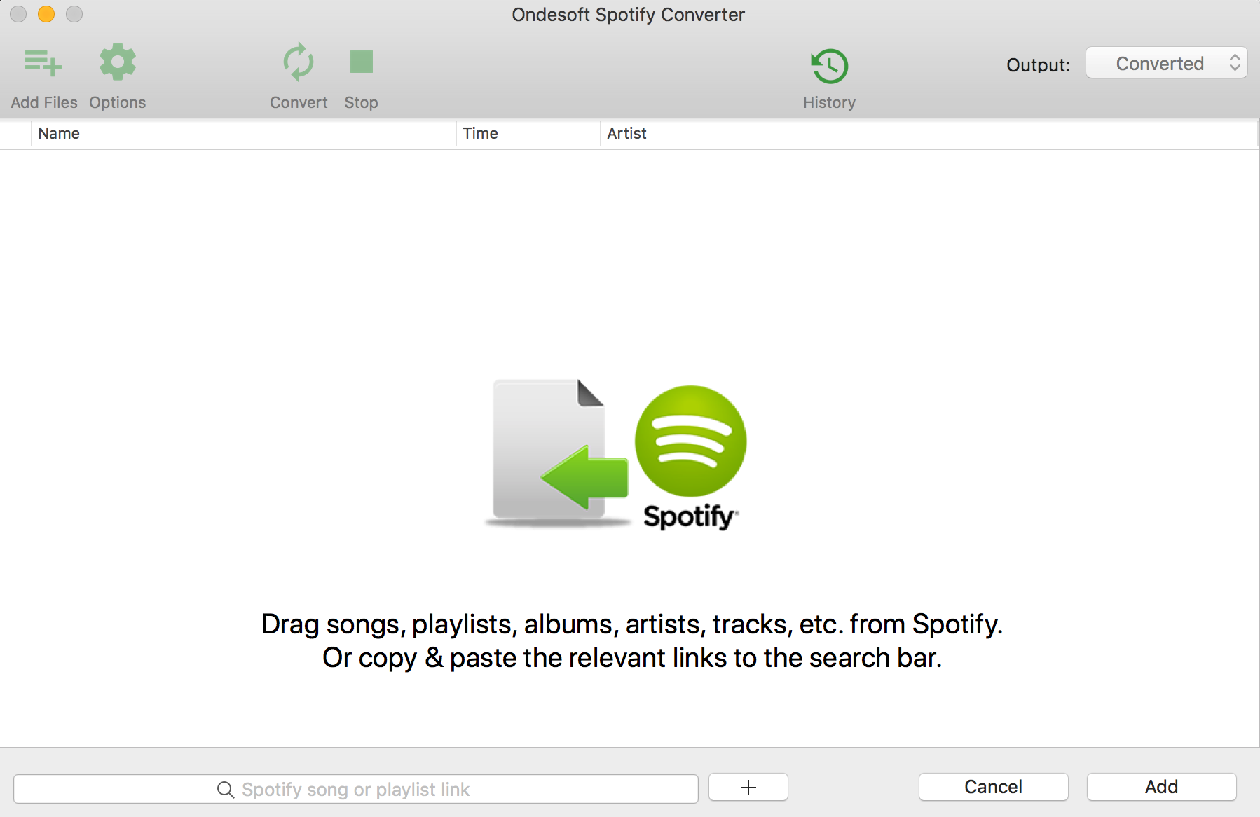 Spotify Audio Converter Free