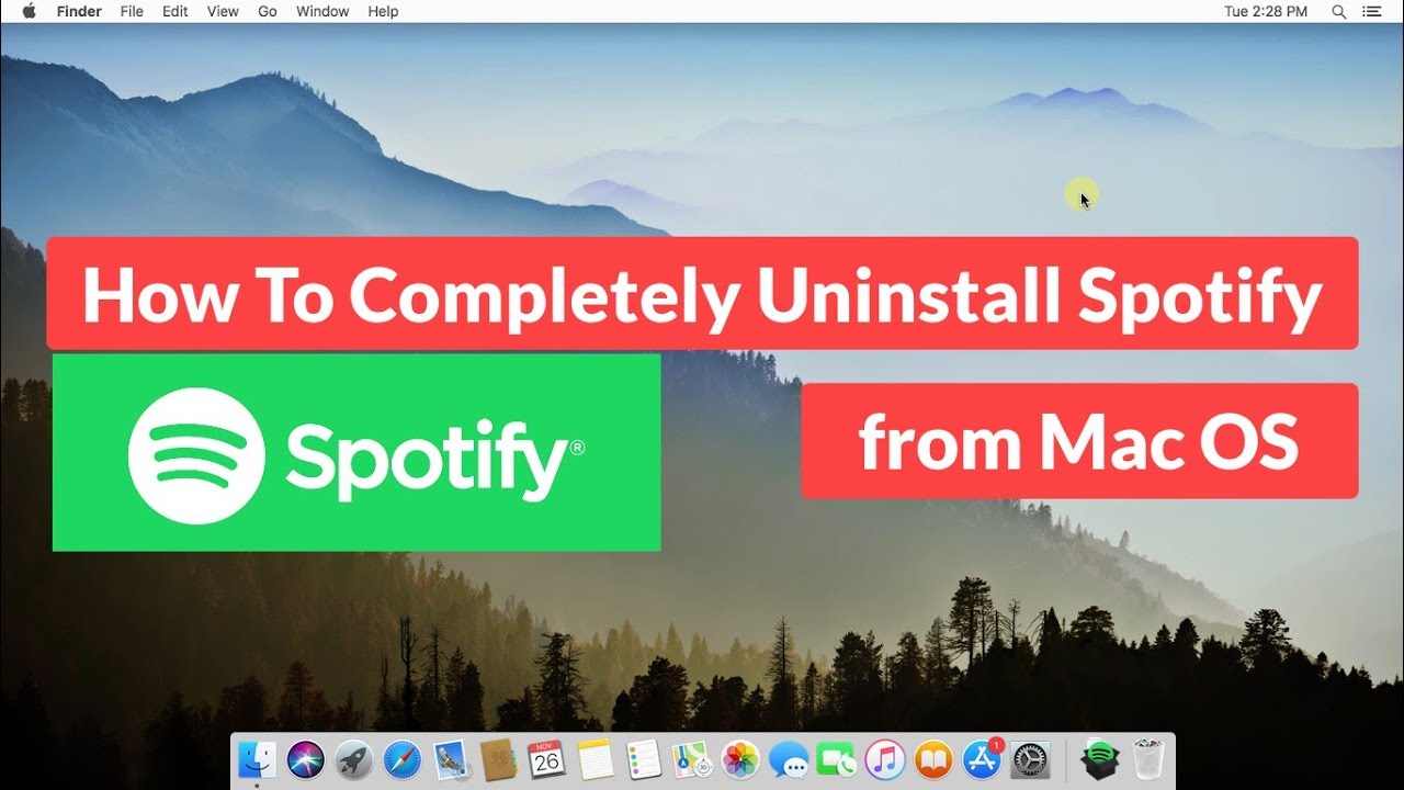 How to delete spotify
